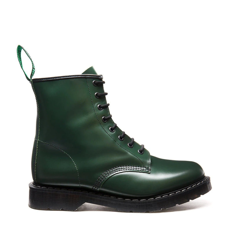 Derby Boot - Green Leather - The Boot Company