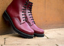 Derby Boot - Oxblood Leather - The Boot Company