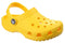 Kid's Classic Clog Slip On - Lemon - The Boot Company