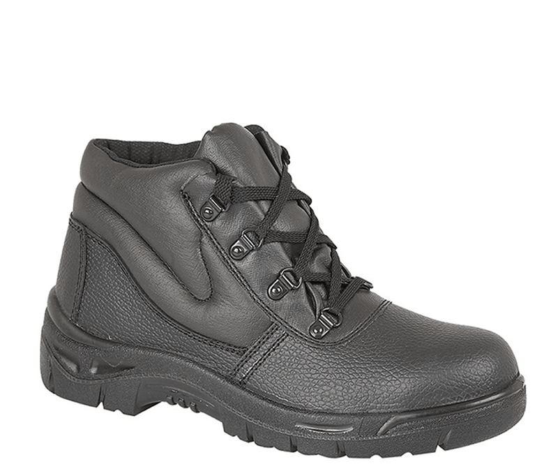 M5501a - Black Industrial Leather - The Boot Company