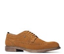 Onyx Suede Lace Up Brogue - The Boot Company