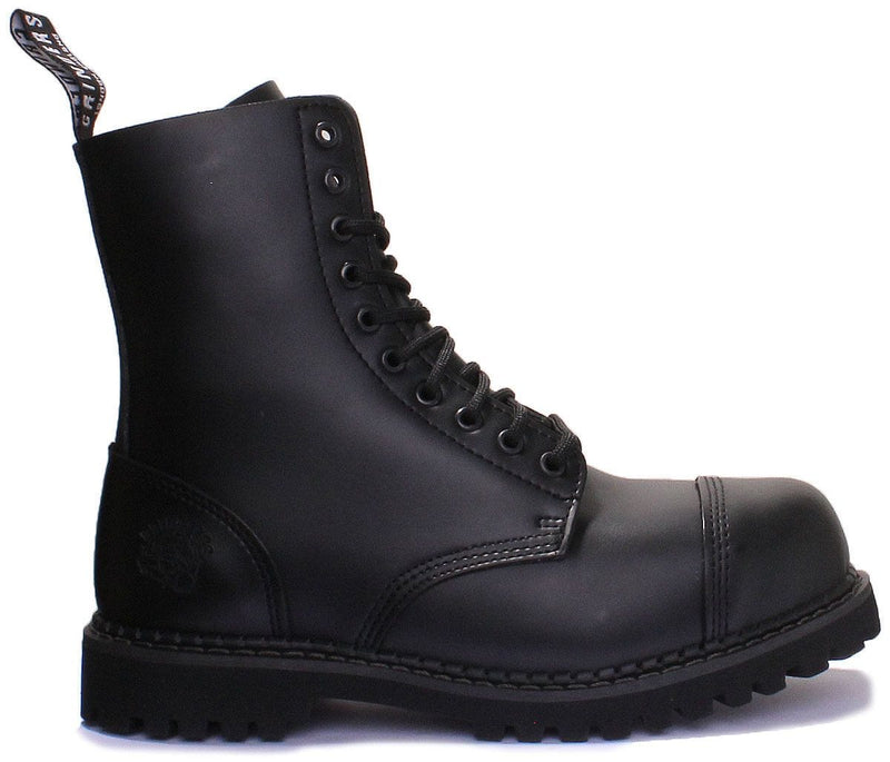 Stag - Black Leather - The Boot Company