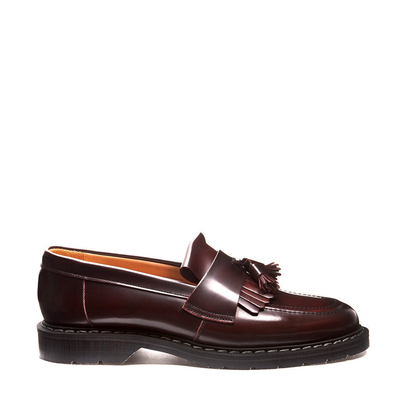 Tassel Loafer - Burgundy Rub Off - The Boot Company