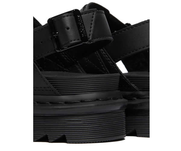 Voss - Black Mono Leather - The Boot Company